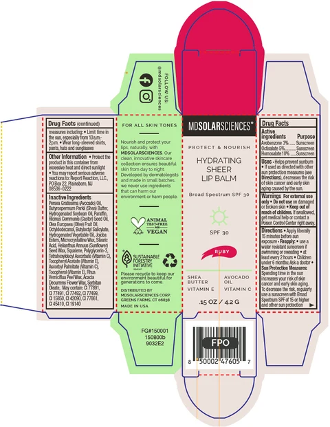 PRINCIPAL DISPLAY PANEL - 4.2 G Applicator Carton - Ruby