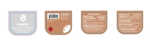 Hand Sanitizer packaging