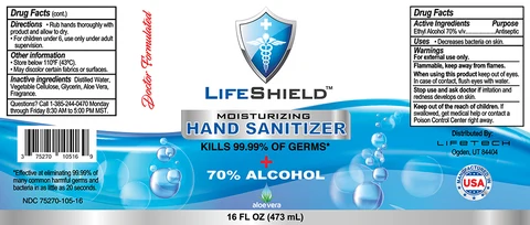 16 oz label