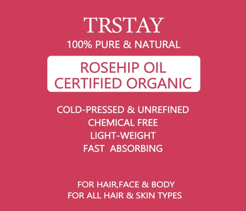 Rosehip Oil Certified Organic packaging