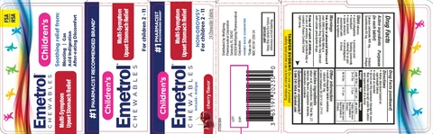 Childrens Emetrol Multi Symptom Upset Stomach Relief packaging