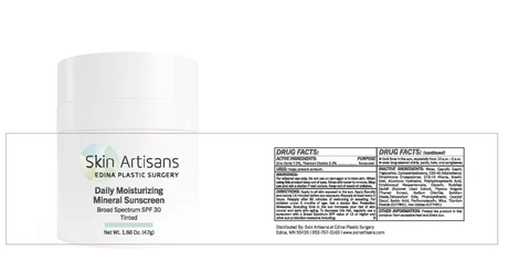 Daily Moisturizing Mineral Sunscreen 포장