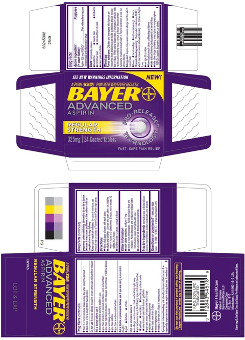 Aspirin 포장
