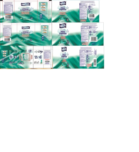 Antiseptic Wipes 포장