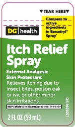 Itch Relief 포장