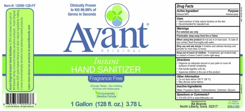 Avant Original - Fragrance Free 포장