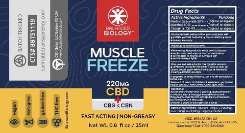 CBD Global Freeze packaging