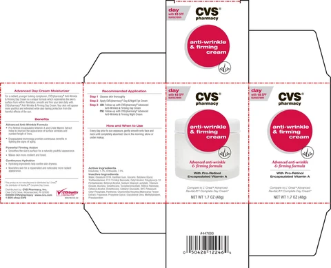 CVS Revitalift Complete with SPF-15 포장