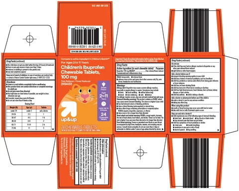 Up and Up Childrens Ibuprofen 포장