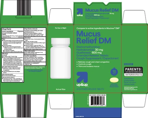 up and up mucus relief dm 포장