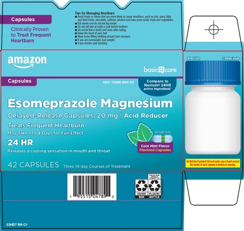 Basic Care Esomeprazole Magnesium 포장
