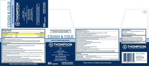 Thompson Cough and Cold Multi-Symptom Relief packaging