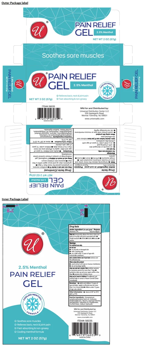 2.5% Menthol PAIN RELIEF 포장