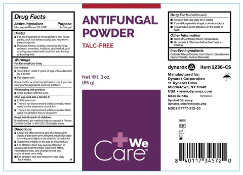 1236-CS Antifungal Powder (Talc Free) 포장
