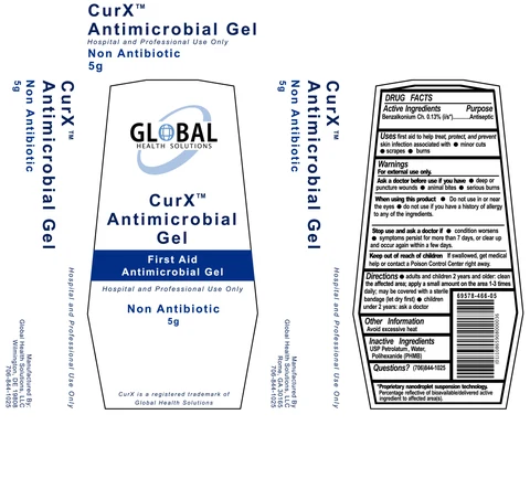 CurX Antimicrobial Gel 포장