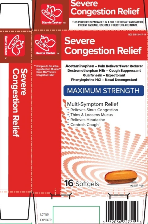 Severe sinus Congestion Relief 포장