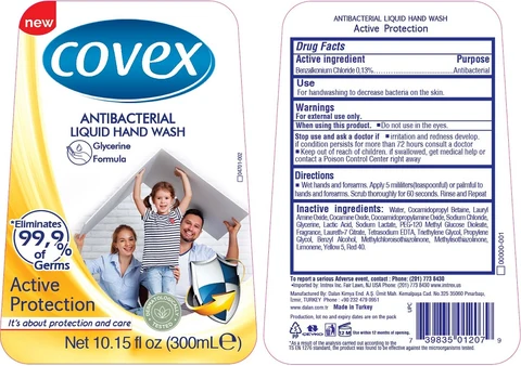 Covex Antibacterial Hand Wash Active Protection 포장