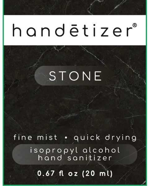 Stone Hand Sanitizer packaging
