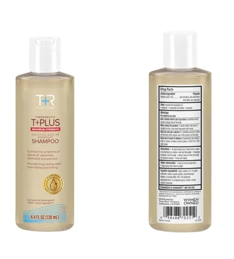 Therapeutic TPlus Salicylic AcidAnti-dandruff, anti-seborrheic dermatitis, anti-psoriasis packaging