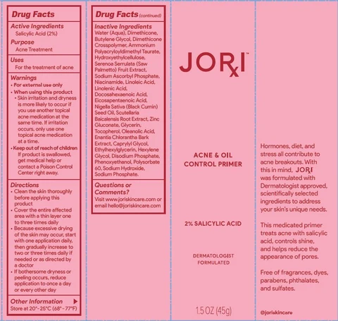Acne Oil Control Primer packaging