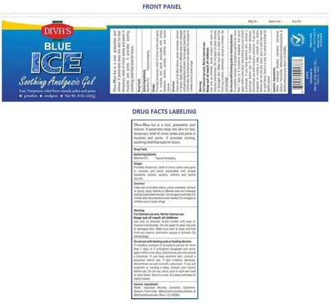 BLUE ICE 포장