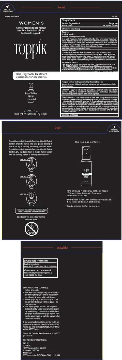Toppik Womens Hair Regrowth Treatment 포장