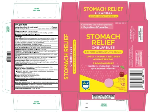 Rite Aid Stomach Relief packaging