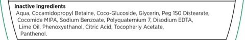 Inactive Ingredients