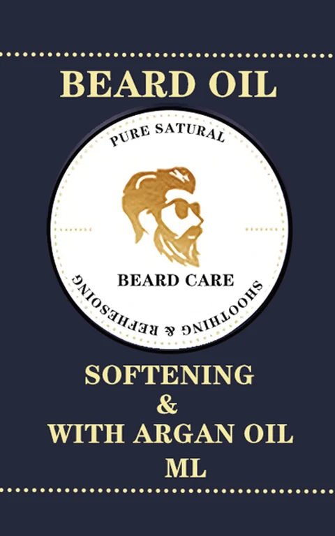Beard Oil Softening With Argan Oil 포장