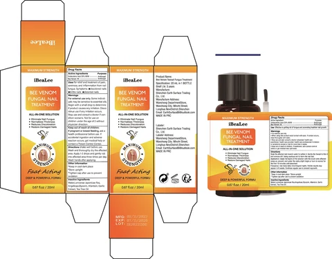 Bee Venom Toenail Fungus Treatment 포장