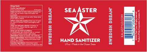 Swedish Dream Seaweed Hand Sanitizer / Swedish Dream Sea Aster Hand Sanitizer 포장