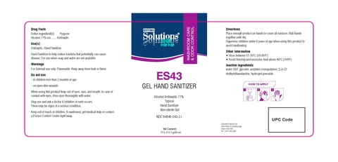 ES43 55L label