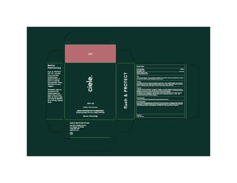 Ceile SPF 45 flush PROTECT 포장