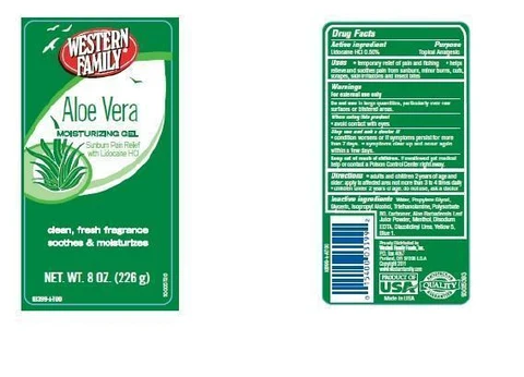 Western Family Aloe Vera Moisturizing packaging