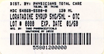 LORATADINE packaging