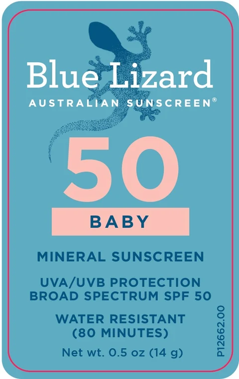Blue Lizard Baby SPF 50 포장