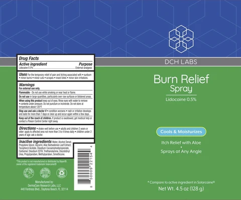 DCH Burn Relief 포장