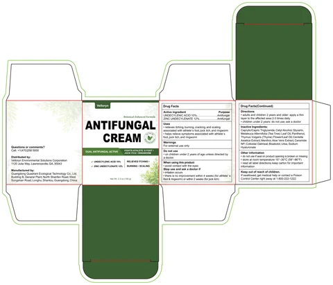 Velloryn ANTIFUNGAL Cream 포장