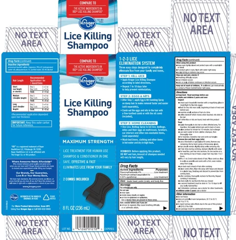 Kroger Lice Killing 포장
