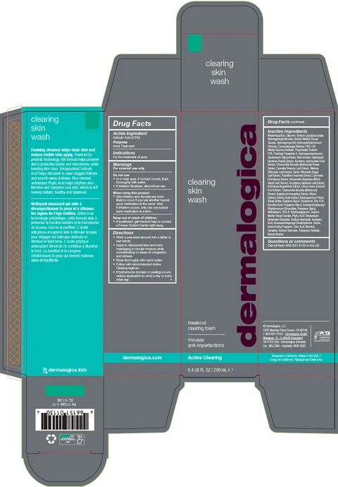 Clearing Skin Wash 포장
