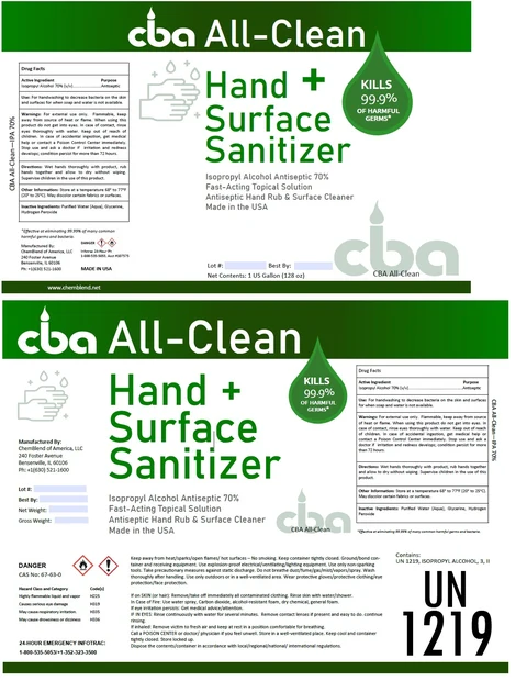 CBA ALL-CLEAN packaging