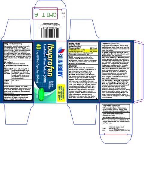 Sound Body Ibuprofen packaging