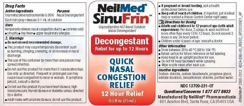 SinuFrinNeilMed 포장