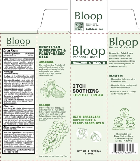 Bloop Itch Soothing Topical 포장