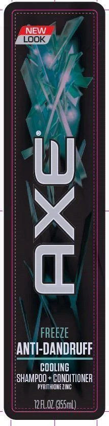 AxeFreeze AntiDandruff 포장