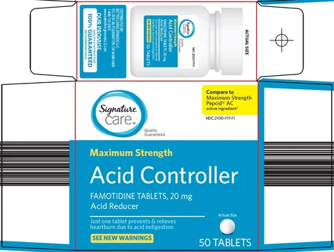Signature Care Acid Controllermaximum strength 포장