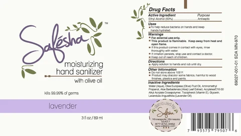 SafeshaLavender / SafeshaSweet Orange / SafeshaUnfragranced 포장