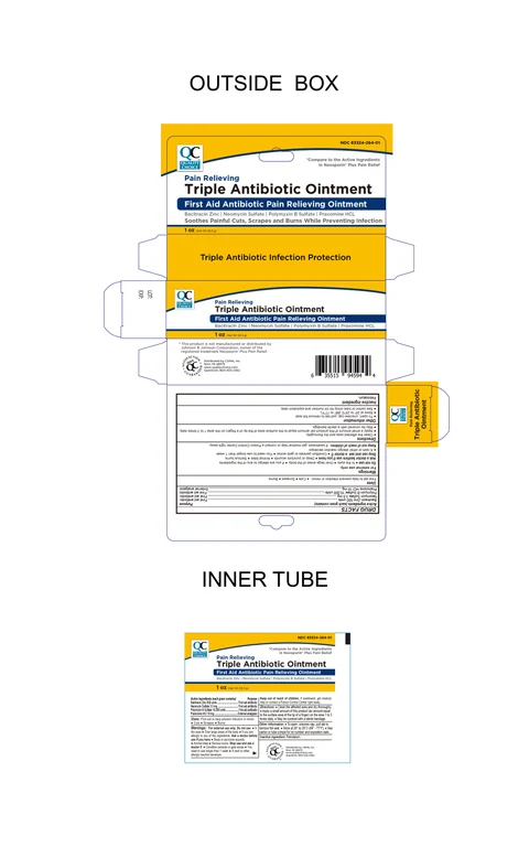 Triple Antibiotic Plus Pain Relief packaging