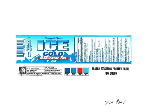 Ice Cold Analgesic 포장