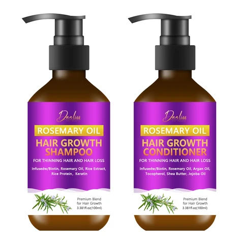 Rosemary OilShampoo And Conditioner Set packaging